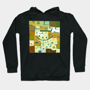 Paul Klee Inspired - Legend of the Nile #3 Hoodie